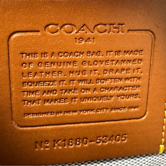 Coach Slate Blue Rogue 25 Riveted Mini Handbag 53405 Missing Hangtag - Picture 12 of 16